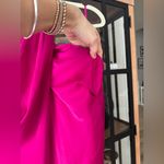 DO+BE  halter mini dress cocktail satin silky criss cross open back semiformal Photo 6