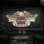 Harley Davidson FXRG Leather Motorcycle Jacket, Black, X-Large Photo 7