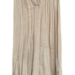 Anthropologie The Odells Women’s Dusk Rayon Pullover Shift Dress Ivory Sz Small Photo 0