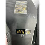 Womans Chelsea Crew Black Label Tatiana Ankle 6.5/7 Gray Side Zip Block Heel Size undefined Photo 7