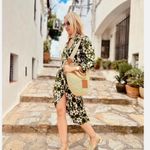 ZARA NWOT  Marble Print Cotton Midi Dress Beach Swim Coverup Bloggers Fav Photo 8