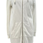 n:philanthropy Manuka Long Zip Up Hoodie in White Size XS Photo 0