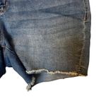 Seven7  Women Blue Denim Frayed Hem Cutoff Shorts Size 14-16 Photo 5