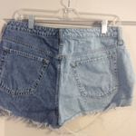 GAP Size 12 31" Festival Short Sky High Rise Duo Color Jean Shorts Photo 3