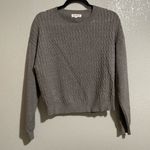 Heartloom  Heather Gray Knit Top Photo 0