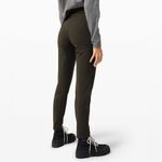 Lululemon ‎ Here to There High-Rise 7/8 Pant Dark Olive/Dark Olive size 10 Photo 1