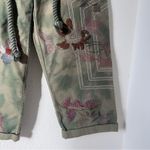 Free People NWT We The Free Electric Sands Embroidered Pants in Green Photo 6