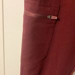 FIGS  Zamora Jogger Style Scrub Pants Women’s Size XS, 5 Pockets Wine Color Photo 2