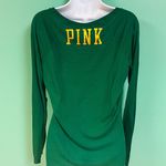 PINK - Victoria's Secret PINK Victoria’s Secret Green Long Sleeve Green Bay Packers Tee  Photo 5