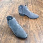 Dolce Vita • Tarah ankle boots grey suede leather low cut almond toe Size 6.5 Photo 1