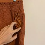 Athleta Echo Shorts in Burnt Orange size 12 Photo 4