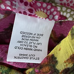 Figueroa and Flower Floral Tunic Blouse 1/2 Sleeve S Photo 9