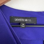 Lafayette 148  purple dress faux wrap 10 Photo 2