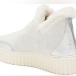 Luna Faux Fur Trim Mid Sneaker (Women) Photo 1