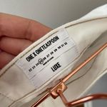 One Teaspoon  Wild Thing Skirt Size 25 XS White Denim Festival Wrap Mini Jean Photo 6