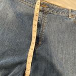 L.L. Bean Size 22W Stretch Cotton Classic Fit Medium Wash Zip Up Denim Jeans Blue Photo 8