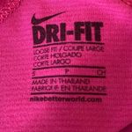 Nike  Pink Yellow Sleeveless Racerback Scoop Neck Yoga Athletic Tank Top Size S Photo 2