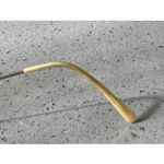 Elle  Eyeglasses Frames ONLY Women's  Gold Metal Full Rim Oval 50-18-135 Photo 5