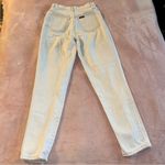 Sasson vintage white high rise skinny jeans heavily distressed 24 inch waist Photo 2