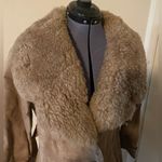 Avanti Women Penny Lane 70s Vtg Coat - Western Double Breasted Boho Hippie Suede Photo 14