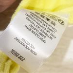 Anthropologie  Yellow Terry Visor One Size NEW Tennis Summer Beach Photo 3