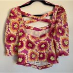 Free People NWT Give Me More Top in Pop Combo Photo 3