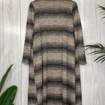 LuLaRoe  Ombre Heather Striped Sarah Duster Cardigan size S Small Photo 1