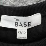 The Base Tank Top Womens XS Black Ribbed Lightweight Stretch Basic Layering NEW Photo 6