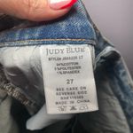 Judy Blue Slim Fit Straight Leg Light Wash Jeans Minimalist Women's size 27 Photo 11