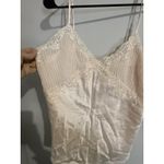 Nordstrom Vintage Intimates Silk Pink Blush Crop Blouse Size XL Photo 1