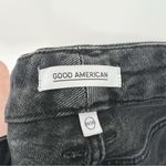 Good American  Good Classic Skinny Jeans Black114 Size 30 High Waist Photo 9