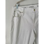 J.Crew NWD 03’ Kick Out White Denim Jeans Womens Size 33 Photo 2
