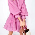 Tuckernuck Hyacinth House Amie Pink Mini Dress size XL $168 Photo 0