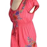 Johnny Was  3j workshop embroidered tunic top Photo 1