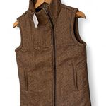 Saint Hugh Shooter’s Vest Marsh Series Brown Quilted Outdoor Hunting Vest Sz Photo 0