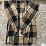Mud Pie  Plaid Cape Vest Photo 0