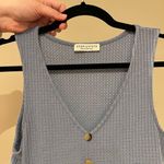 Paper Crane  Light Blue Sleeveless Top Photo 1