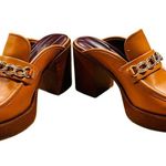 Franco Sarto Women's L-katraclog Mules Caramel Light Brown Size 8.5 Photo 7