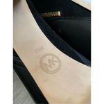 Michael Kors  black suede and leather booties 4 inch heel size 7 1/2 Photo 5