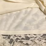 Urban Outfitters Kimchi Blue UO ivory lined lace skirt size medium Photo 5