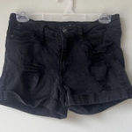 KanCan Womens Distressed Black Denim Shorts‎ Size 28 Photo 0
