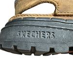 Skechers VTG Y2K  Leather Double Strap Sandals Brown Womens Size 7‎ Chunky Rugged Photo 8