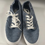 Vans  Women’s Light Heather Blue Skate Sneaker Shoes Sz 7.5 Photo 1