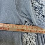 Chico's  Travelers‎ Blouse Pullover Dolman Sleeve Silver Shimmer Size 1 Photo 2