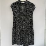 OAK + FORT Black and White Viscose V Photo 8