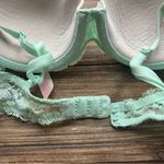 Victoria's Secret Victoria’s Secret Dream Angel Lined Demi Mint Lace Bra Size 34B Photo 4