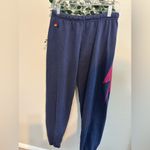 Aviator Nation  Bolt Fade Sweapants In Navy/ Pink Purple Photo 1