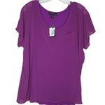 Design History ‎ Top Summer Plum nwt Photo 0