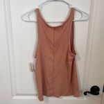 Aerie  Women's Size XL Brown Ribbed Tank Top Sleeveless Scoop Neck NWT‎ Photo 3