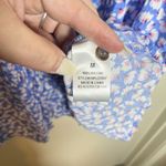 Pink Lily  Boutique Floral Woman’s Size Medium Midi Dress Blue Photo 3